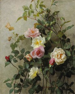 الورود على الحائط ، 1877