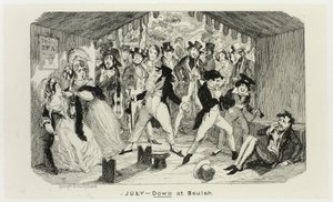 يوليو - أسفل في بيولاه من نقوش جورج كروكشانك الفولاذية إلى التقويمات الهزلية: 1835-1853 بواسطة جورج كروكشانك