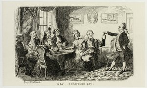 مايو - يوم الترميم من النقوش الفولاذية لجورج كروكشانك إلى التقويمات الهزلية: 1835-1853 بواسطة جورج كروكشانك