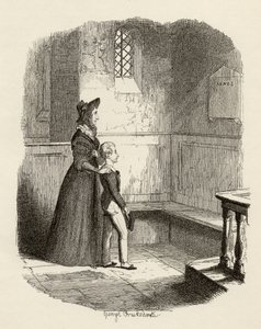 روز مايلي وأوليفر ، من "مغامرات أوليفر تويست" بقلم تشارلز ديكنز (1812-70) 1838 ، نشره تشابمان أوند هول ، 1901