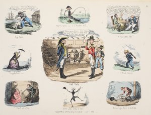 أخبر حكاية ، حانة. 1832 (نقش يدوي بواسطة جورج كروكشانك