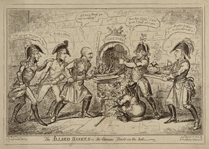 The Allied Bakers أو The Corsican Toad in the Hole ، نُشر في 1 أبريل بواسطة جورج كروكشانك