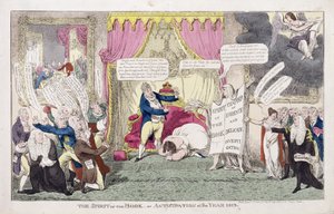 روح الكتاب أو توقع عام 1813 بواسطة جورج كروكشانك