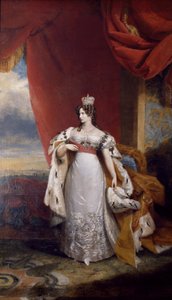 Portrait of Tsarina Alexandra Feodorovna of Russia بواسطة جورج داوي