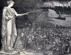 ينظر إلى التبغ على أنه عزاء للفقراء ، 1869