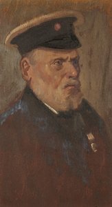 صور C. Parson ، RA ، ج. 1920 (زيت على لوح) بواسطة جورج إدموند بتلر