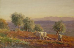 حيث فيرجيل سانغ ، رجل الحرث ، 1912 بواسطة جورج فولكنر ويثربي