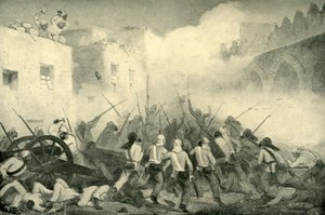 نيكلسون يقود الهجوم عبر شوارع دلهي ، 1857 ، 1901.