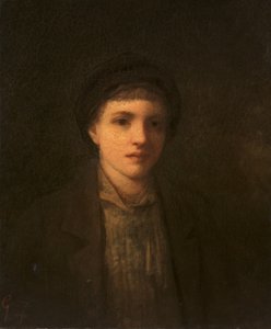 رأس صبي قبل عام 1885.