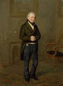 صورة لمضيف منزلي في برامهام بارك ، يوركشاير ، يُعرف باسم جون بولوك (1769-1837) ، حوالي 1822 (زيت على قماش) بواسطة جورج جارارد