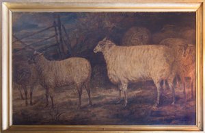 تحسين السلالة الجنوبية من الأغنام في Holkham في نورفولك ، 1793-1807 بواسطة جورج جارارد