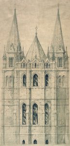 Elevation, c.1860 (paper) بواسطة جورج جيلبرت سكوت