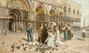 حمام القديس مارك ، البندقية ، إيطاليا ، 1876 بواسطة جورج جودوين كيلبورن