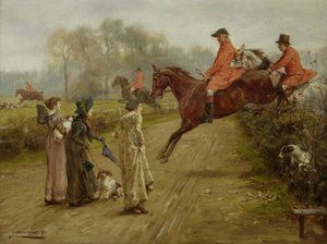 مشاهدة الصيد ، 1895