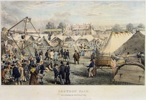 معرض كرويدون ، 1833 بواسطة جورج هوكينز