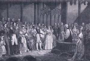 زواج الملكة فيكتوريا 1840 م بواسطة جورج هايتر