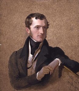 صورة لفيكونت ماهون (1805-1875) لاحقًا الخامس إيرل ستانهوب بواسطة جورج هايتر