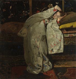 فتاة في كيمونو أبيض ، 1894