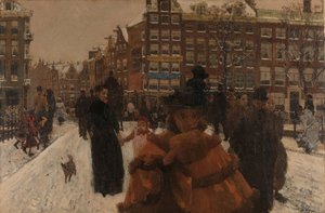 جسر Singel في Paleisstraat في أمستردام الجسر فوق Singel في Paleisstraat ، أمستردام