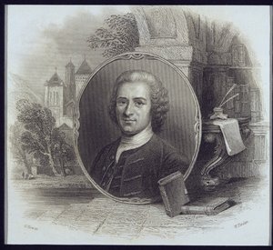 صورة لجان جاك روسو (1712-1778) ، نقشها ويليام Finden (1787-1852)