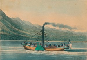رحلة لأعلى بحيرة لوموند ، 1825.