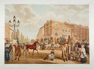 The Elephant and Castle Inn ، Newington Butts ، ساوثوارك ، لندن ، 1826 بواسطة WR سمارت