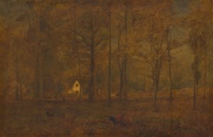 غابات الخريف بواسطة George Inness
