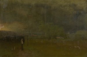 تهديد بواسطة George Inness