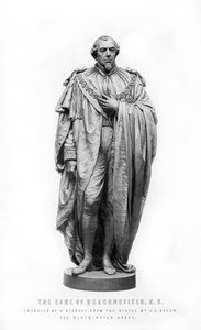 بنيامين دزرائيلي ، أول إيرل بيكونسفيلد ، رجل دولة إنجليزي وشخصية أدبية ، 1881. بواسطة جورج ج. ستودارت