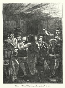 Illustration for She Stoops To Conquer (engraving) بواسطة جورج جون بينويل
