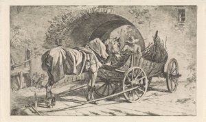 عربة فحم عند البوابة شاحنة الفحم (عنوان السلسلة) بواسطة George Jooss