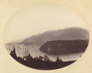 من تروفي بوينت ، ويست بوينت ، نهر هدسون ، ج. 1867-1868. بواسطة جورج ك. وارن