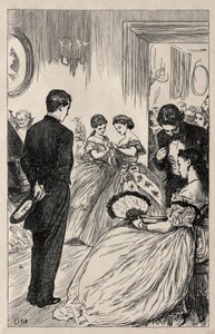 Coelebs في البحث عن مغلف Mulready ، 1865.