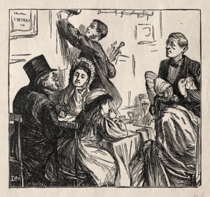 المرطبات - في المعرض الكبير ، 1862.
