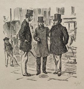 اللحظة الصغيرة قبل المقدمة ، 1865.