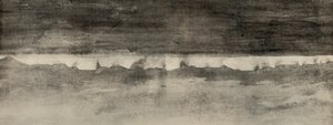 خط الساحل الجديد غرب كيب الشمالية ، c1908 ، 1909. بواسطة جورج مارستون