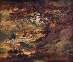 مشهد وودلاند ، c1795 بواسطة جورج مورلاند