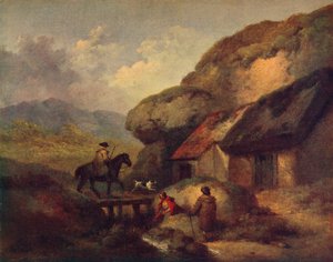 المسافر ، c1795 بواسطة جورج مورلاند