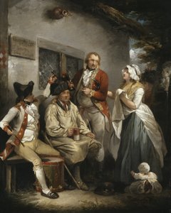 تريبلينج تجنيد ، ج .1790 بواسطة جورج مورلاند