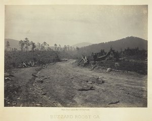 Buzzard Roost ، GA ، 1866. بواسطة جورج إن بارنارد