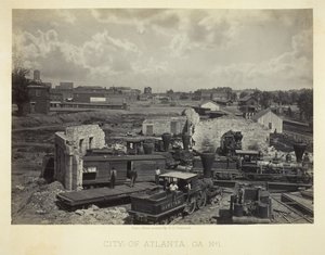 مدينة أتلانتا ، جورجيا ، رقم 1 ، 1866. بواسطة جورج إن بارنارد
