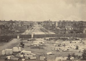 كولومبيا من مبنى الكابيتول ، 1860. بواسطة جورج إن بارنارد