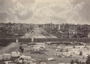 كولومبيا من مبنى الكابيتول ، 1865-1866. بواسطة جورج إن بارنارد