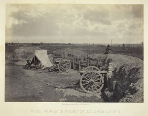 أعمال المتمردين أمام أتلانتا ، جورجيا ، رقم 4 ، 1864. بواسطة جورج إن بارنارد