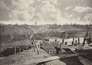 أعمال المتمردين أمام أتلانتا ، جورجيا ، رقم 5 ، 1865-1866. بواسطة جورج إن بارنارد
