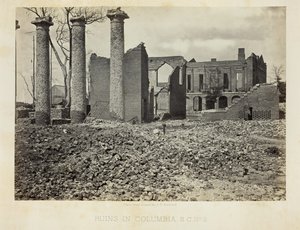 أطلال في كولومبيا ، SC ، رقم 2 ، 1865. بواسطة جورج إن بارنارد