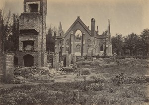 أطلال في كولومبيا ، ساوث كارولينا ، 1860.