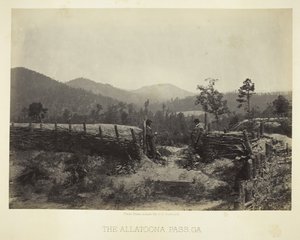 ممر Allatoona ، GA ، 1866. بواسطة جورج إن بارنارد