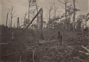 كنيسة Hell Hole New Hope ، جورجيا ، 1860. بواسطة جورج إن بارنارد