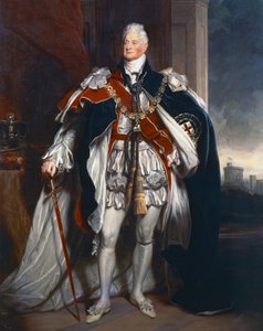 Portrait of King William IV, copy after Sir Martin Archer Shee